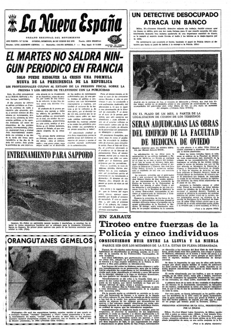 Portada Domingo 30 de  de 1972