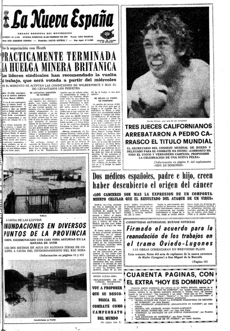 Portada Domingo 20 de  de 1972