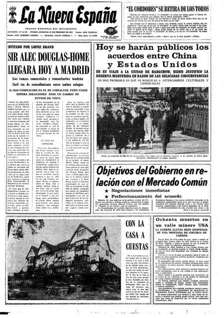 Portada Domingo 27 de  de 1972