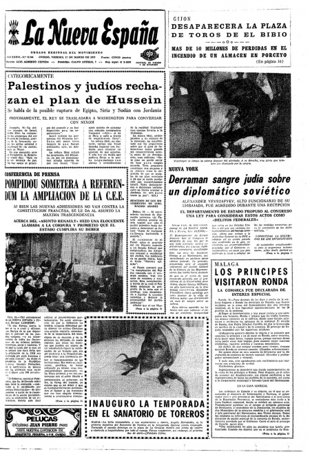 Portada Viernes 17 de  de 1972