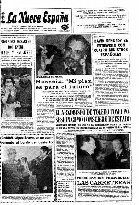 Portada Viernes 24 de  de 1972