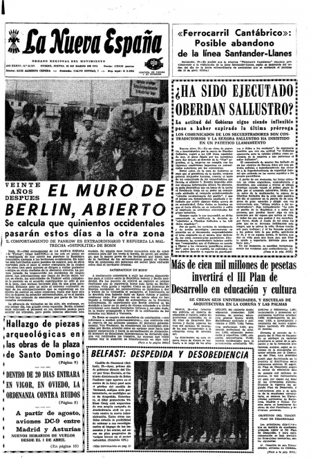 Portada Jueves 30 de  de 1972