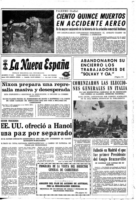 Portada Domingo 7 de  de 1972