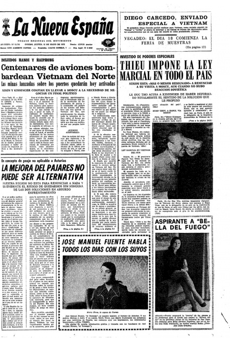 Portada Jueves 11 de  de 1972