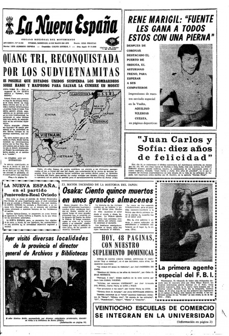 Portada Domingo 14 de  de 1972
