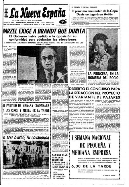 Portada Sábado 20 de  de 1972
