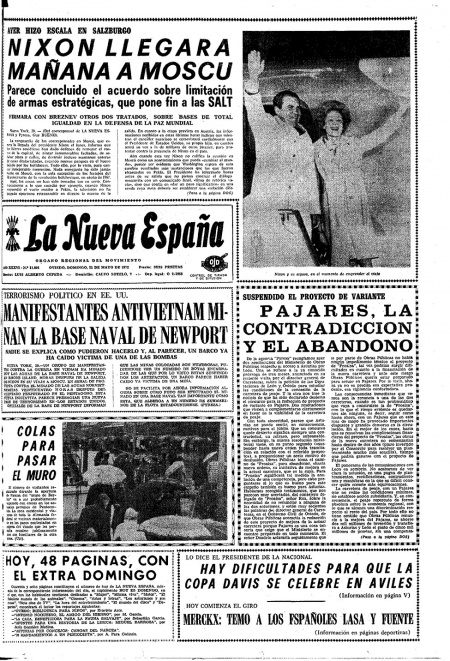 Portada Domingo 21 de  de 1972