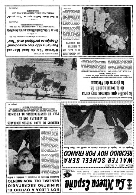 Portada Miércoles 14 de  de 1972