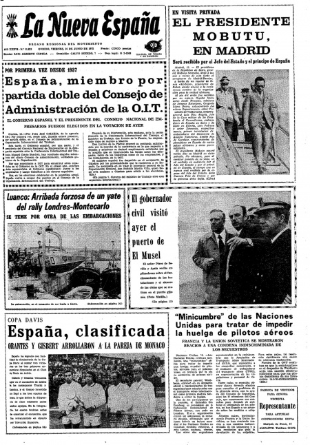 Portada Viernes 16 de  de 1972