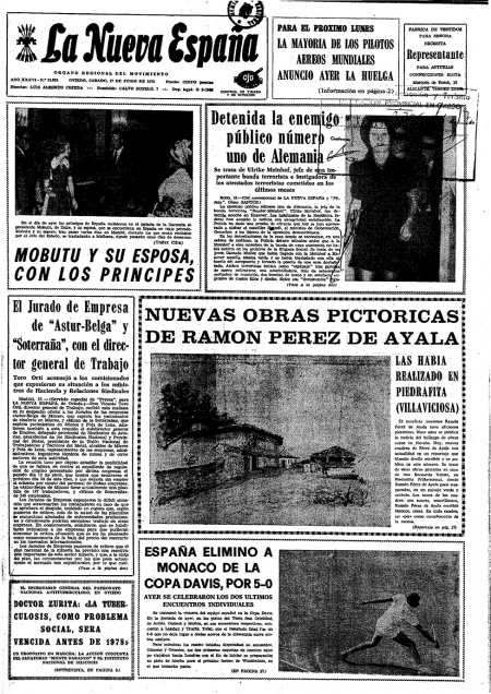 Portada Sábado 17 de  de 1972