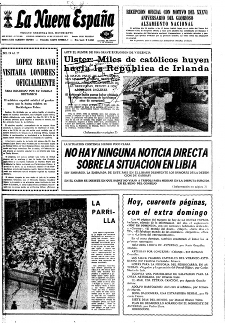 Portada Domingo 16 de  de 1972