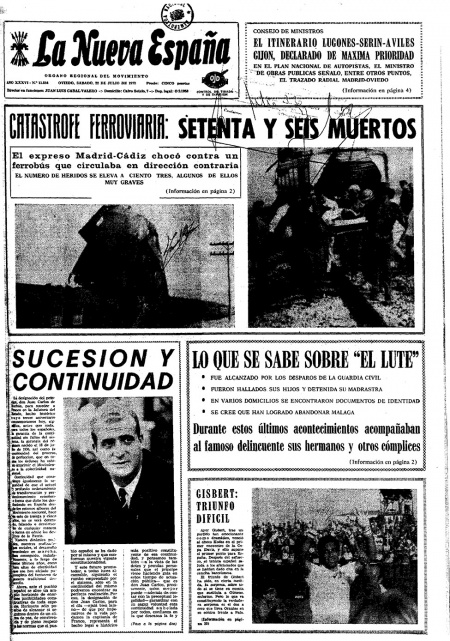Portada Sábado 22 de  de 1972