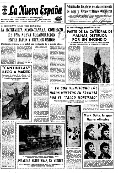 Portada Jueves 31 de  de 1972
