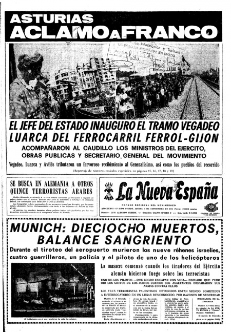Portada Jueves 7 de  de 1972