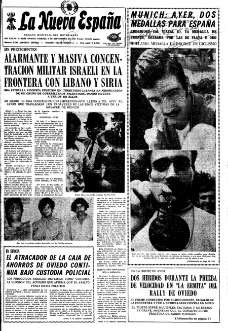 Portada Viernes 8 de  de 1972