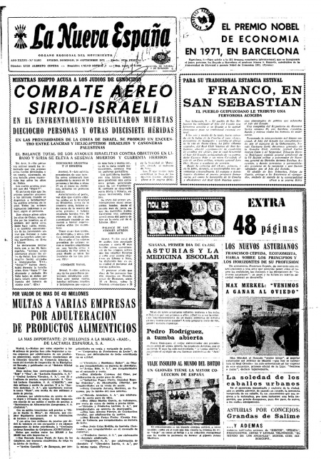 Portada Domingo 10 de  de 1972