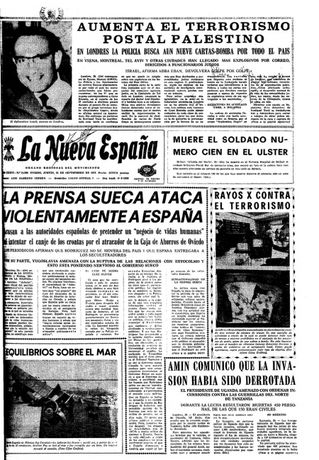 Portada Jueves 21 de  de 1972