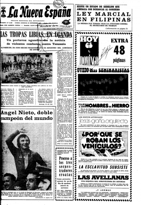 Portada Domingo 24 de  de 1972