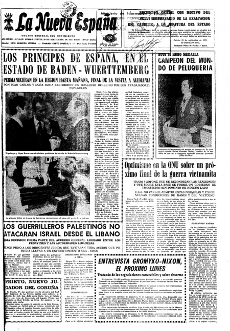 Portada Jueves 28 de  de 1972