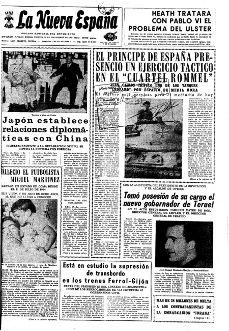 Portada Viernes 29 de  de 1972