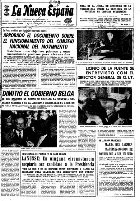 Portada Jueves 23 de Noviembre de 1972