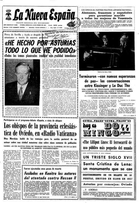 Portada Domingo 14 de  de 1973
