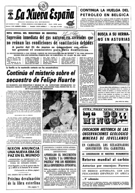 Portada Domingo 21 de  de 1973