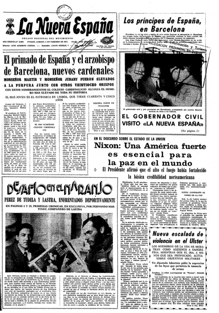 Portada Sábado 3 de  de 1973