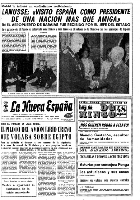 Portada Domingo 25 de  de 1973