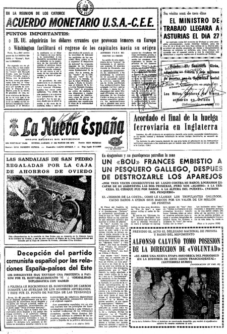 Portada Sábado 17 de  de 1973