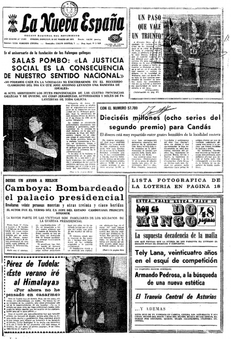 Portada Domingo 18 de  de 1973