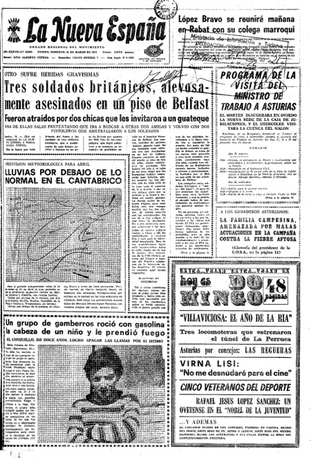 Portada Domingo 25 de  de 1973