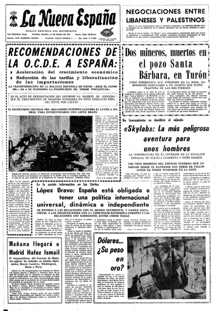 Portada Jueves 17 de  de 1973