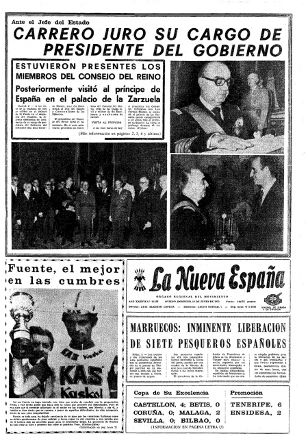 Portada Domingo 10 de  de 1973