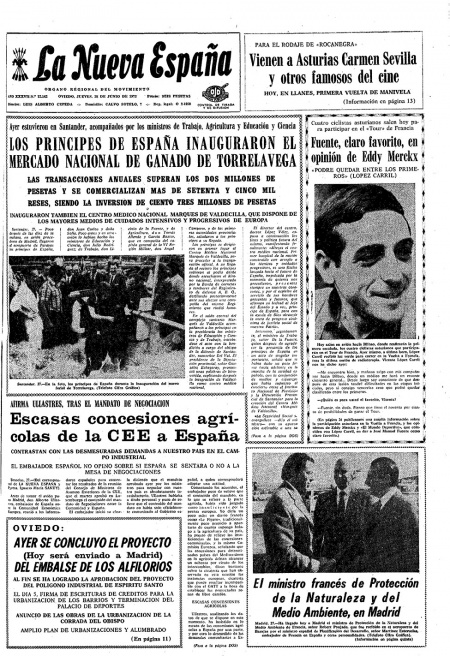 Portada Jueves 28 de  de 1973
