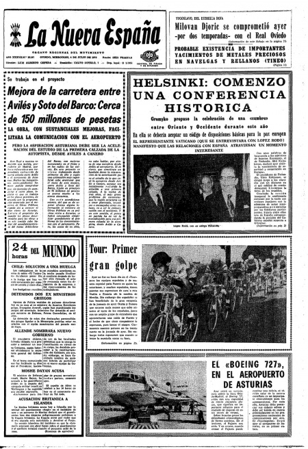 Portada Miércoles 4 de  de 1973