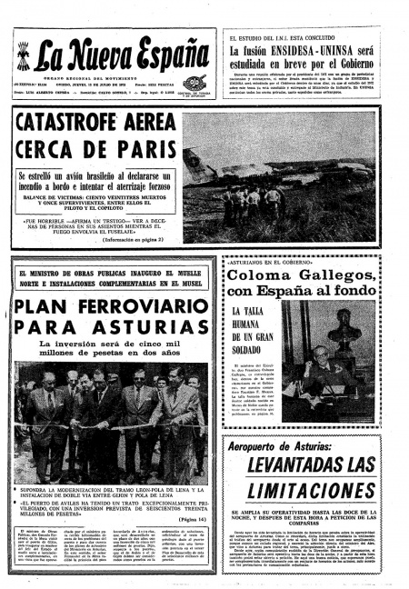 Portada Jueves 12 de  de 1973