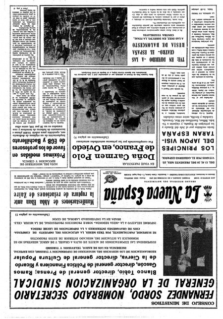 Portada Sábado 6 de Octubre de 1973
