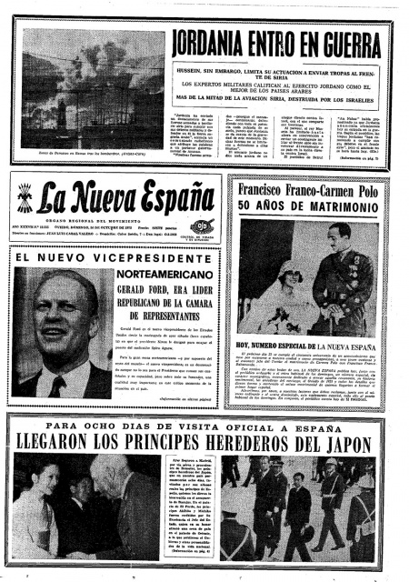 Portada Domingo 14 de Octubre de 1973