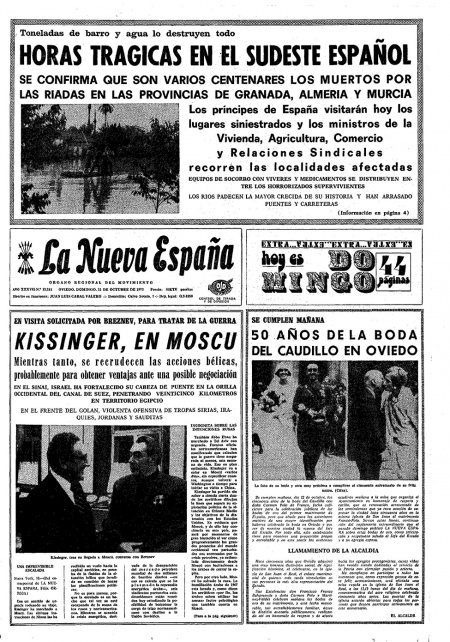 Portada Domingo 21 de Octubre de 1973