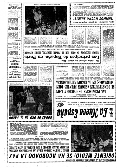 Portada Martes 23 de Octubre de 1973