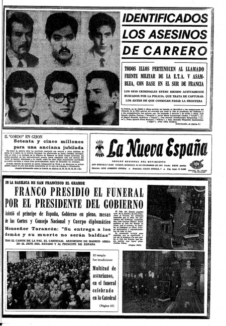 Portada Domingo 23 de Diciembre de 1973