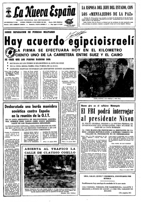 Portada Viernes 18 de  de 1974