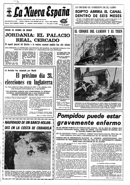 Portada Viernes 8 de  de 1974