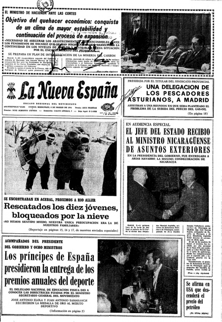 Portada Miércoles 6 de  de 1974