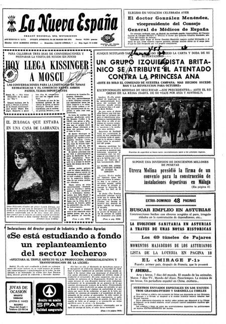 Portada Domingo 24 de  de 1974