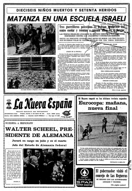 Portada Jueves 16 de  de 1974