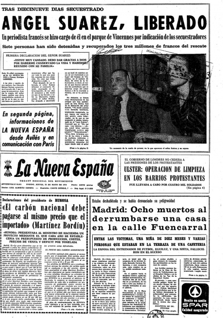 Portada Jueves 23 de  de 1974
