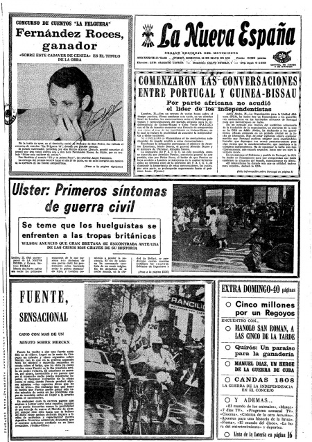 Portada Domingo 26 de  de 1974
