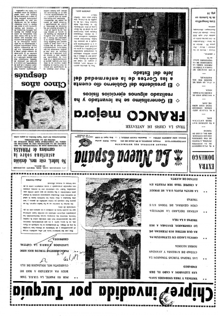 Portada Domingo 21 de  de 1974